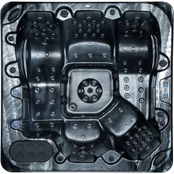 Badestamp Vivid Dreams WiFi - 5-6 personer - Svart utgave Badestamp Vivid Dreams WiFi - 5-6 personer - Svart utgave