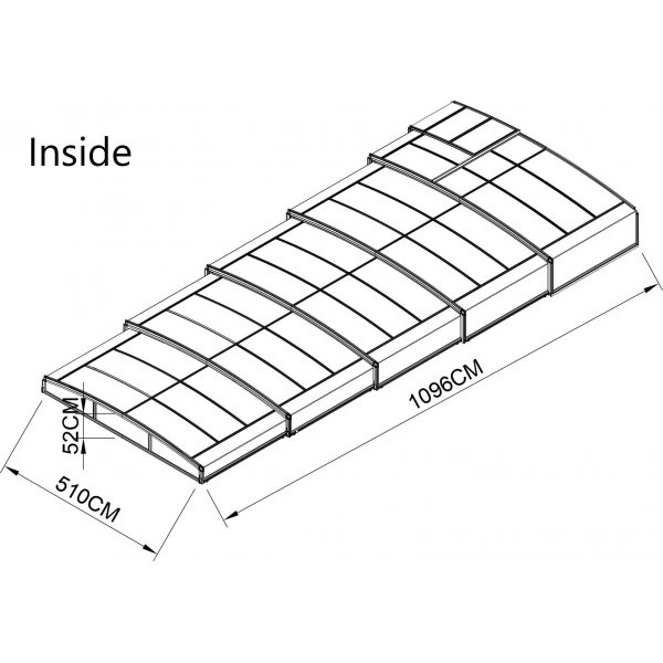 Bassengdekke ECO - 5 x 10 m Bassengdekke ECO - 5 x 10 m