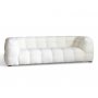 3-seters sofa Kremfarget Teddy 235 cm