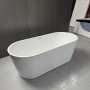 Frittst�ende badekar 150�75 cm - Hilo