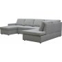 U-sofa sovesofa Tärnö vendbar med oppbevaring - 304 cm - lys grå U-sofa sovesofa Tärnö vendbar med oppbevaring - 304 cm - lys grå