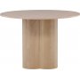 Spisebord rundt 110 cm hvitvasket - Olivia Spisebord rundt 110 cm hvitvasket - Olivia