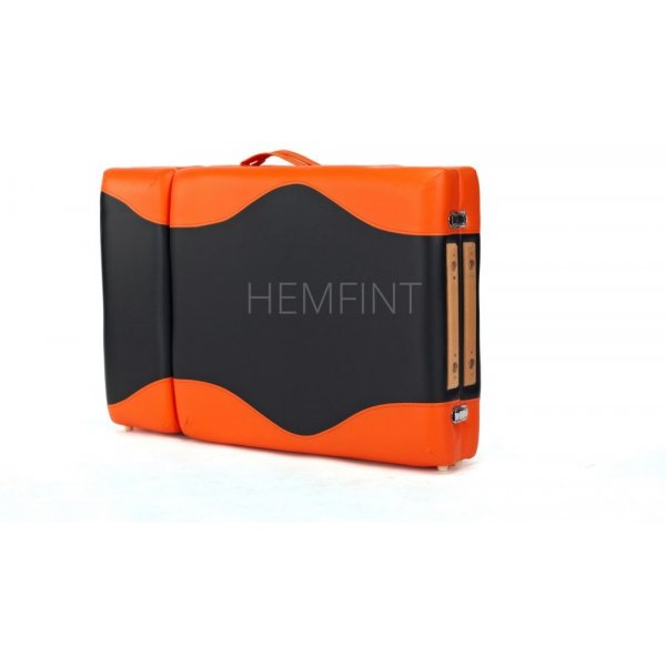 Massasjebenk med treben - 4 soner - Tofarget