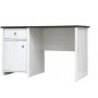 Salvador skrivebord 120 cm - Hvit/svart