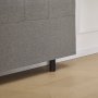 Deluxe quiltet hodegavl 160 x 125 cm - Gr�
