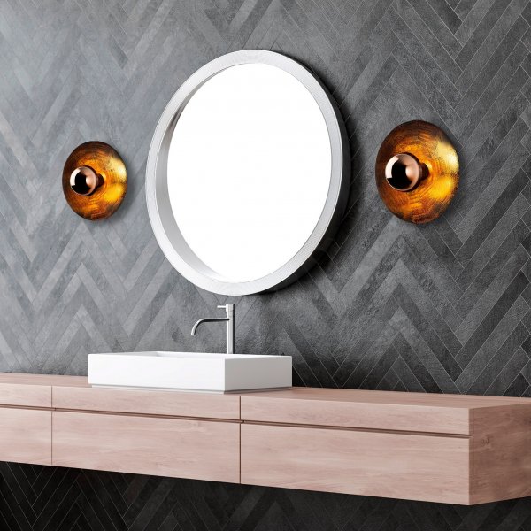 Kurt vegglampe �28 cm - Kobber