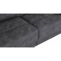 2-seters lenestolsofa ekstra bred i gr�tt - 197 cm