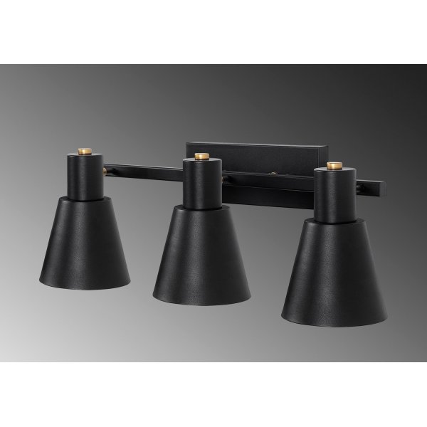 Gunnel vegglampe 13094 - Sort/antikk Gunnel vegglampe 13094 - Sort/antikk