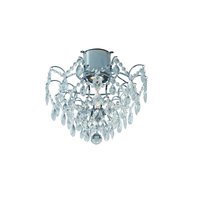 Rindö Taklampe Krom/Krystall Rindö Taklampe Krom/Krystall