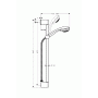Hansgrohe Crometta 85 Vario dusjsett
