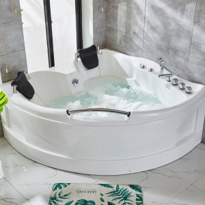 Boblebad med varmeovn 150x150cm | For 2 personer | BK-005V | Hvit Boblebad med varmeovn 150x150cm | For 2 personer | BK-005V | Hvit