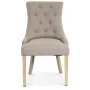 1 Spisestol beige med treben - Tuva
