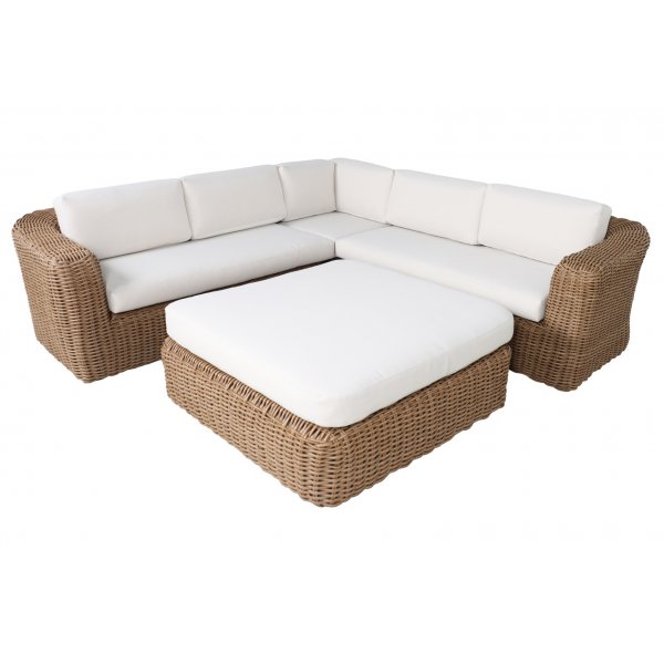 Malibu XL Lounge Group - Natur / Beige + Tekstilimpregnering for utemøbler Malibu XL Lounge Group - Natur / Beige + Tekstilimpregnering for utemøbler