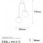 Klenod vegglampe 10570 - Sort Klenod vegglampe 10570 - Sort