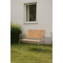 Mllan hagesofa - Teak/galvanisert stl