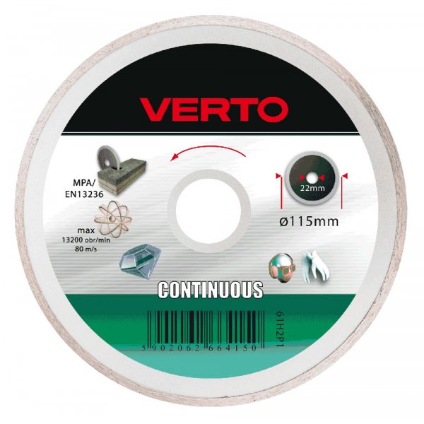 Diamantkappeskive kontinuerlig Diamantkappeskive kontinuerlig