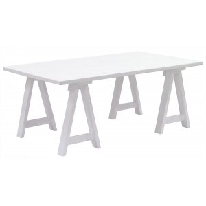 Ziro salongbord 120 cm - Hvit