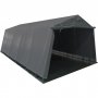 Garasjetelt 2,7x5,1 m PE-lerret 200 g/m� gr�tt garasjesett