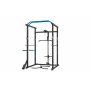 Power Rack hjemmegym 220 cm - Komplett treningsstasjon med 4 J-kroker