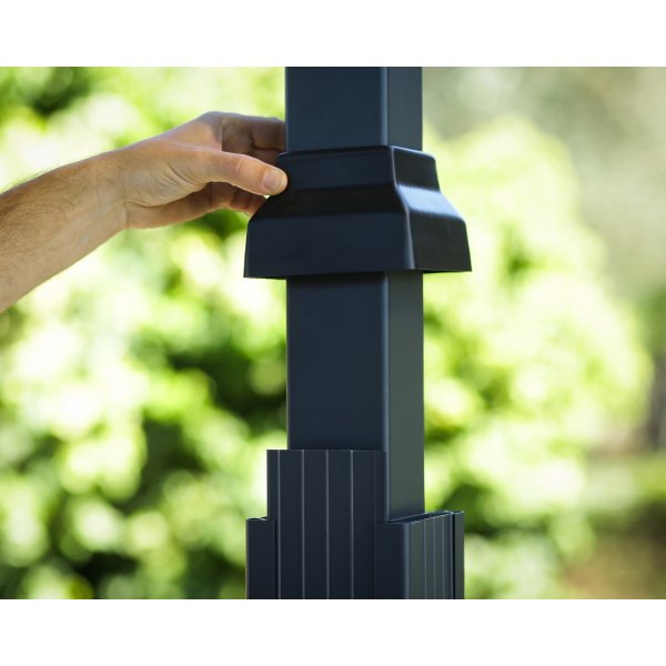 Canopia Alpine Metal Carport For Bobil 3,6 x 11 - Gr�