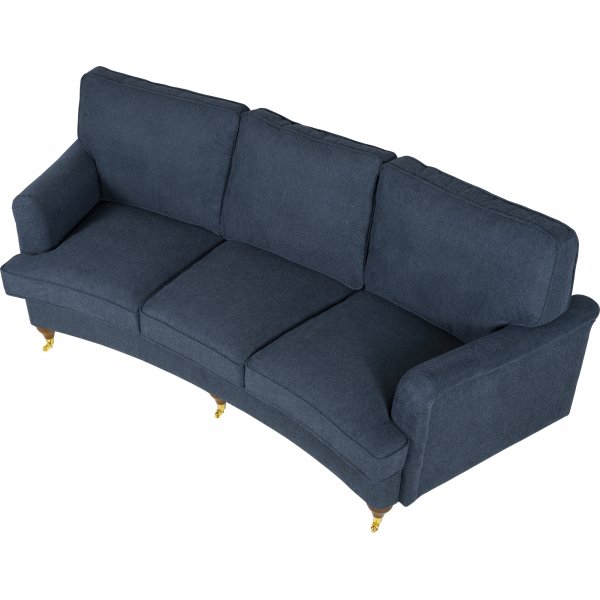 Howard Watford Deluxe 3-seters sofa - Mørkeblå Howard Watford Deluxe 3-seters sofa - Mørkeblå
