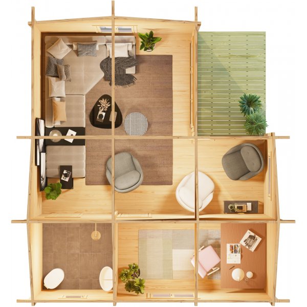 Feriehus Esther C - 53 m