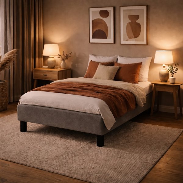 Komplett seng 90x200 cm - Gr�