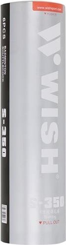 Badmintonballer S-350 - 6 stk