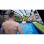 Basseng 4x2 m Premium + Tak & varmepumpe