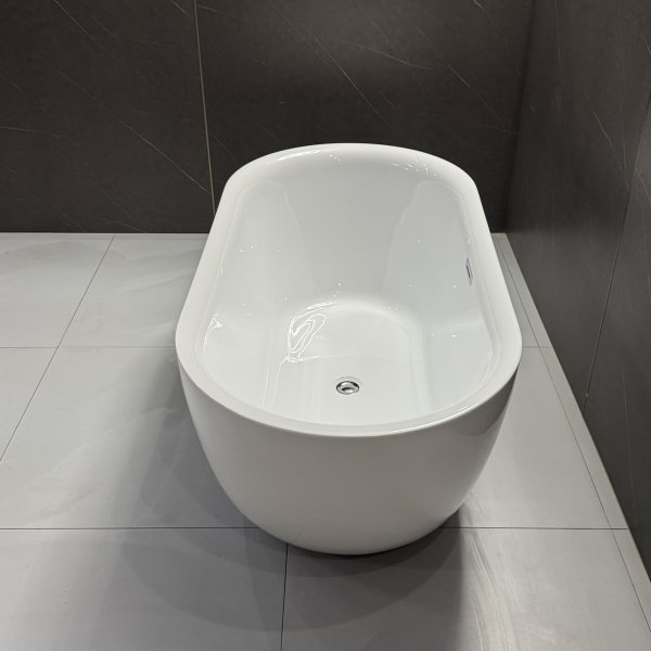 Badekar Pearl frittst�ende 150 � 75 cm