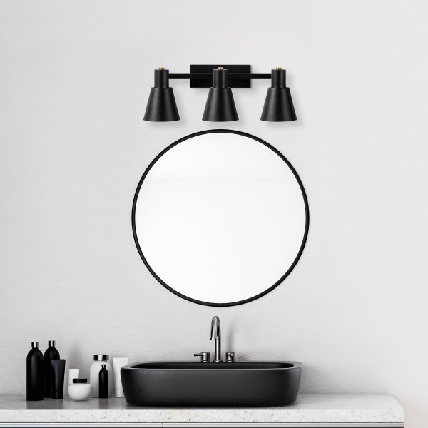 Gunnel vegglampe 13094 - Sort/antikk Gunnel vegglampe 13094 - Sort/antikk