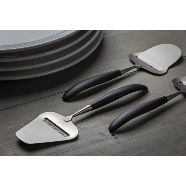 Bj�rklund osteh�vel (taggete) - B�rstet st�l/svart