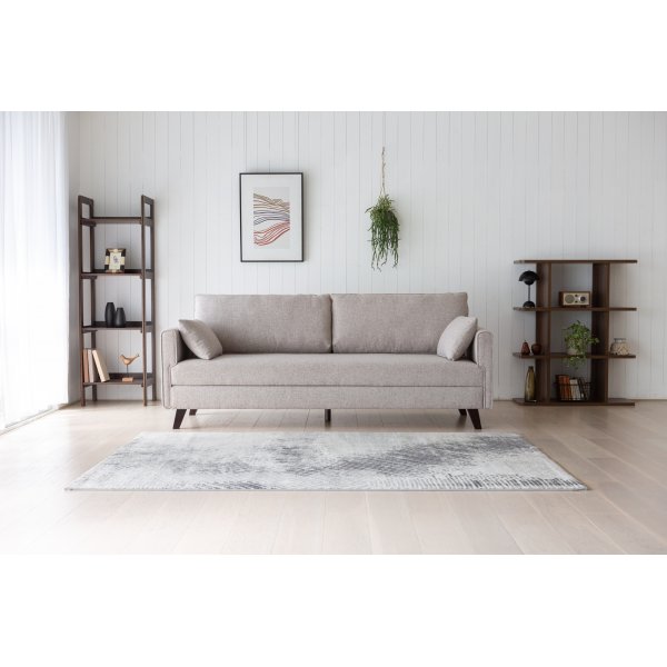 Sovesofa 210 cm beige - Bella Sovesofa 210 cm beige - Bella