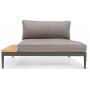 Livsstil Hage Topaz salonggruppe med divan - Grå/teak Livsstil Hage Topaz salonggruppe med divan - Grå/teak