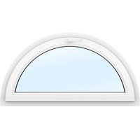 PVC-vindu | Halvmåne åpningsbart | 3-glass PVC-vindu | Halvmåne åpningsbart | 3-glass