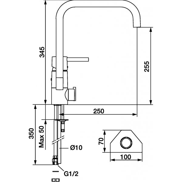 FM Mattsson Kjkkenbatteri Garda I Krom - 9601-0000