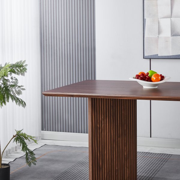 Crossby spisebord 180x90 cm - Valnøtt Crossby spisebord 180x90 cm - Valnøtt