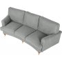 Howard 3-seters sofa grå 225 cm Howard 3-seters sofa grå 225 cm