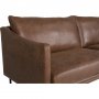 Vintage sofa 3-seter brun 223 cm Vintage sofa 3-seter brun 223 cm