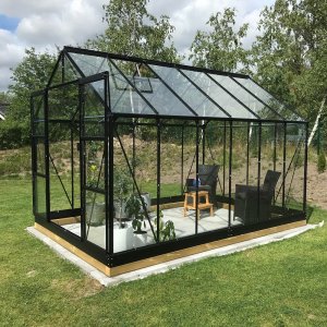 Drivhus Neptunus - 9,6 m� + Drivhustilbeh�r