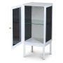 Revel hvitt nattbord 75 cm med venstrehengt d�r