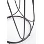 Bobby sidebord Ø40 cm - Valnøtt/svart Bobby sidebord Ø40 cm - Valnøtt/svart