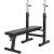 Vektstangstativ med treningsbenk