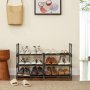 Timmie skohylle 45 x 106 cm - Sort Timmie skohylle 45 x 106 cm - Sort