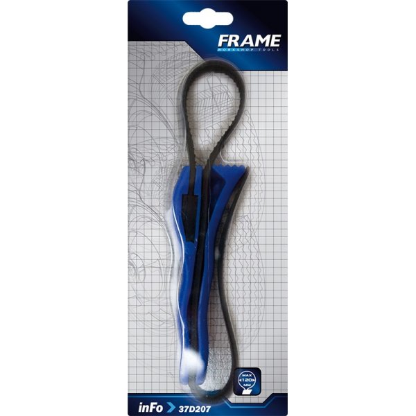 Oljefilterverktøy med stropp Oljefilterverktøy med stropp