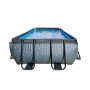 Basseng 4x2 m Premium + Tak & varmepumpe