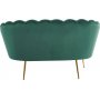 2-seters sofa grønn/messing - Kingsley 2-seters sofa grønn/messing - Kingsley