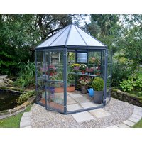Oasis - Sekskantet drivhus 4 m² Oasis - Sekskantet drivhus 4 m²