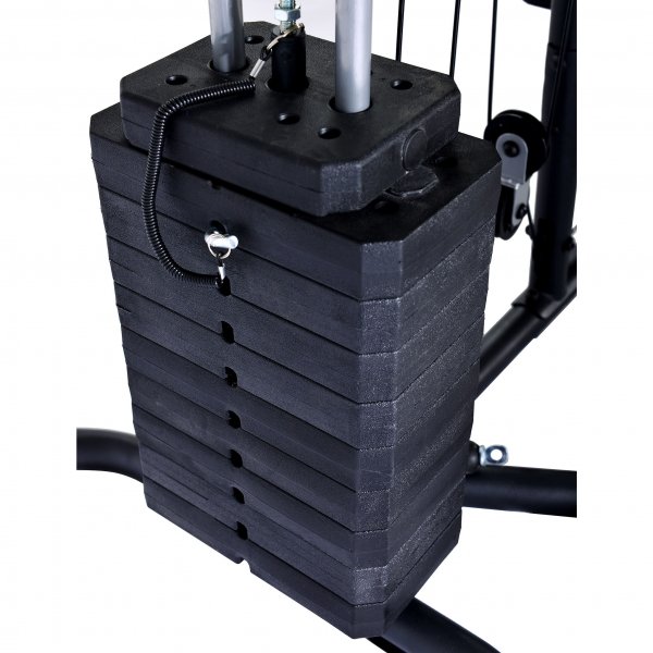 Home Gym Slim Trainer - Komplett pakke med 45 kg vekter Home Gym Slim Trainer - Komplett pakke med 45 kg vekter