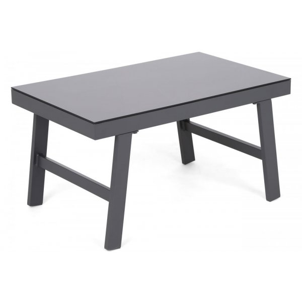 Modulsofa Porto med bord - Gr�/m�rkegr�